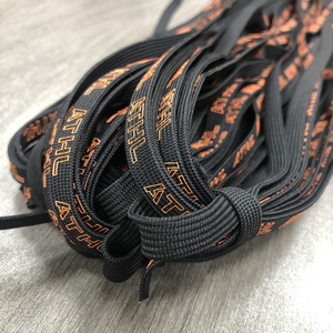 Aangepaste Logo Tekst Zijde Bedrukt Platte Siliconen Ondergedompelde Hoodie Trekkoord Koord Trekkoord Voor Hoodies - Product Image 2