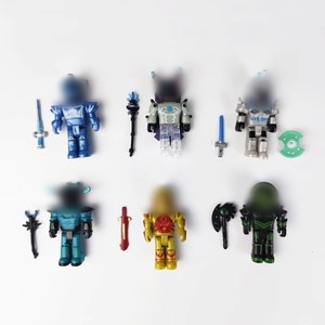 Nouveauté : Ensemble de figurines d'action Zombie Attack, jouets en blocs de construction en plastique, monde virtuel - Product Image 5