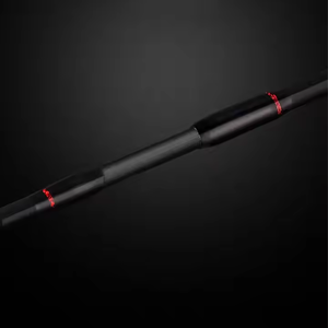 High Quality Carbon <strong>ML</strong> Tonal Black Red Spinning Casting 2 Sections Sea Fishing Rod - Product Image 5