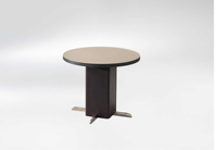 Table d'appoint ronde en fer minimaliste pour salon