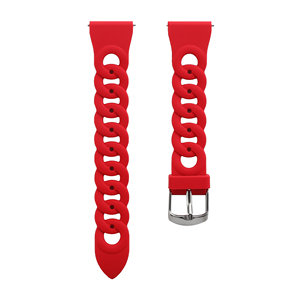 Bracelets en caoutchouc pour montre intelligente en silicone sport d'usine 20mm 22mm pour <span class=keywords><strong>Samsung</strong></span> <span class=keywords><strong>Gear</strong></span> 2 Galaxy Watch 4 <span class=keywords><strong>3</strong></span> Men - Product Image 2