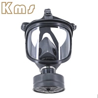 Masque à gaz tactique KMS, vente en gros OEM, équipement de protection confortable et élégant pour l'extérieur