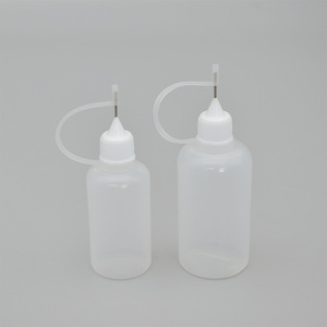 Bouteilles de colle transparente Senno avec embouts pointus 50 ml pour emballage général - Product Image 1