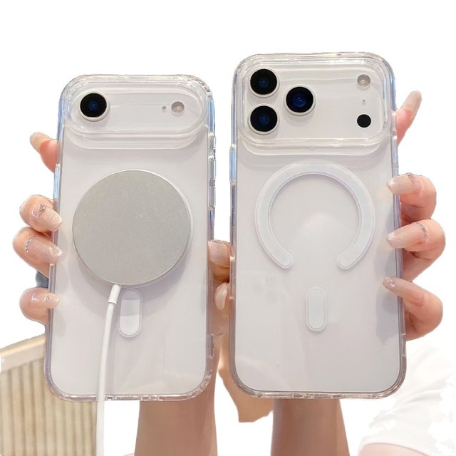 Ultra-Thin Matte Clear Magnetic Business Design Shockproof Wireless Charge Hard PC Mobile Phone Cases for 11-13 Pro Max