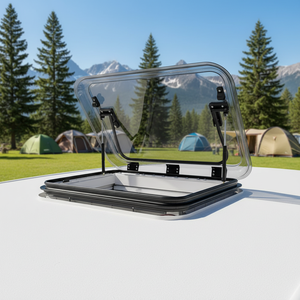 Fenêtre de toit de <span class=keywords><strong>camping</strong></span>-<span class=keywords><strong>car</strong></span>, caravane, 700*500, avec moustiquaire et pare-soleil - Product Image 1