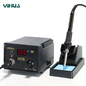 Yihua 937D Adjustable SMD Solder dan Desoldering Iron Station