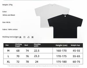 T-Shirt <span class=keywords><strong>di</strong></span> alta qualità fornitore <span class=keywords><strong>di</strong></span> abbigliamento da strada Cropped Boxy Fit t-Shirt con stampa personalizzata logo oversize 275G t-Shirt per gli uomini - Product Image 5