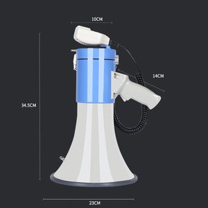 Megáfono Portátil <span class=keywords><strong>de</strong></span> 50W, Altavoz con Alcance <span class=keywords><strong>de</strong></span> 1000m, Sirena <span class=keywords><strong>de</strong></span> Alarma con Grabador <span class=keywords><strong>de</strong></span> <span class=keywords><strong>Voz</strong></span> - Product Image 6