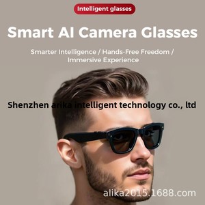 กล้องถ่ายภาพความละเอียด 1080P HD พร้อมระบบจดจำภาพ AI <span class=keywords><strong>แปล</strong></span>ภาษาอัจฉริยะ แว่นตาอัจฉริยะวิดีโอ 5MP พร้อม WiFi และระบบสั่งงานด้วยเสียง AI รุ่น M01 จากโรงงานโดยตรง - Product Image 3