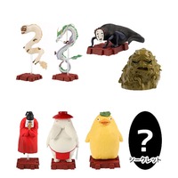 Caja Sorpresa Original de Figuras de Anime de Ocho Personajes de Spirited Away, Modelo Coleccionable en Miniatura de Studio Ghibli, Juguete de Regalo