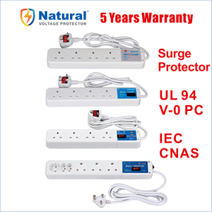 Naturale multi guardia automatico regolatore di tensione usb presa presa di estensione per uso domestico con il video - Product Image 6