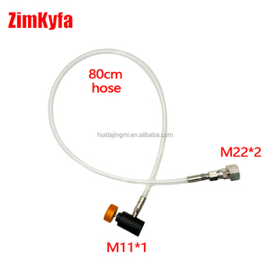 M11*1 & M22 Threaded Adapter for Blue Tank 580g Whipped Cream Charge Bottle Cans <b>Grinder</b> Air Tools - Product Image 1