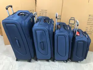 Ensemble de bagages de voyage Eva 4 pièces, sac de valise pour les voyages d'affaires et les bagages longue Distance, en polyester, offre spéciale