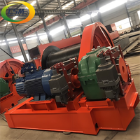Mini-treuil électrique, machine de remorquage minier pour le remorquage de voitures de mine en drift étroit et le levage vertical de matériaux de construction