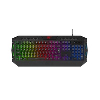 KB501CM Ensemble Combo Filaire Clavier et Souris 4 en 1 Gaming avec Casque Gamer et Tapis de Souris