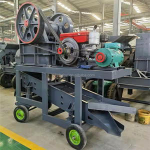 เครื่องบดหินแบบเคลื่อนที่ด้วยเครื่องยนต์ดีเซล พร้อมระบบคัดกรองทรายและหิน - Product Image 2