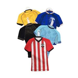 2026 Custom Printed Football Merchandise Handmade Cotton/Polyester <b>Mini</b> T-Shirt for Car Decoration Souvenir - Product Image 1