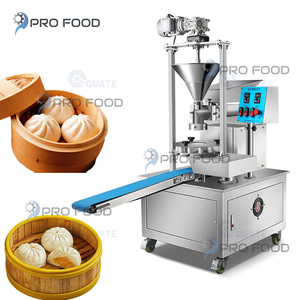 Máquina comercial de llenado de masa y formación de bollos para hacer Momo Baozi Siopao y bollos rellenos al vapor - Product Image 3
