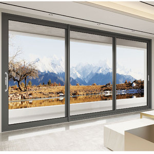 Cách âm 12 chân đa Bảng điều chỉnh nhôm cửa trượt màu lowes trượt kính Patio cửa giá - Product Image 4