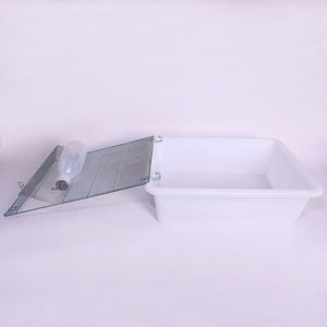 Cages d'élevage en plastique de rat et de souris de système de support d'acier inoxydable avec la conception de type de maison - Product Image 6