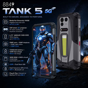 Unihertz 8849 Tank 5 5G สมาร์ทโฟนพันธุ์อึด รุ่นล่าสุด 18+512GB 9400E ระบบ Android 16 ฟังก์ชัน AI จากโรงงาน - Product Image 4