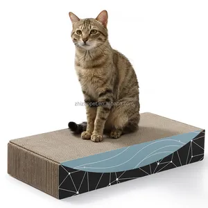Скретч-доска для кошек из гофрированного картона 2 в 1