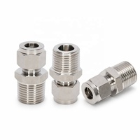 Acoplamiento de Desconexión Rápida de Titanio Gr5 Ti-6Al-4V OEM Personalizado, Alta Presión, Mecanizado CNC, Alta Resistencia