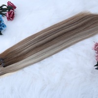 Nouvelle Tendance 2026 : Extensions de Cheveux Humains Vierges Européens Double Drawn 100% Naturels, Nouvelles Tissages Micro-Link Genius Volume à Base de Peau Nouées à la Main
