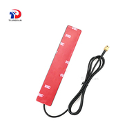 Antena de Parche de Alta Ganancia de 8dBi NB-IOT Adhesiva SMA-Macho para Radio FM, Automóvil, Gsm, Gprs, WiFi, Lte, 4G