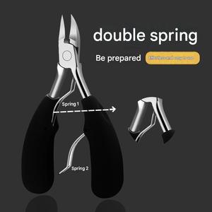 Kit de <span class=keywords><strong>coupe</strong></span>-ongles incarnés en acier inoxydable, pince à ongles pour peaux épaisses et dures, <span class=keywords><strong>coupe</strong></span>-callosités, ciseaux à ongles pour paronychie - Product Image 3