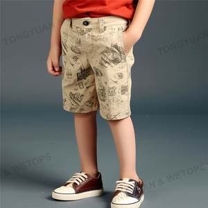Short demi-enfant 8-12 ans, pantalon pour grand garçon, décontracté, droit, été, nouvelle collection - Product Image 4