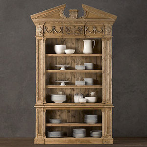 Librería <span class=keywords><strong>de</strong></span> Madera Maciza Tallada a Mano <span class=keywords><strong>de</strong></span> Lujo, Vitrina Rústica Grande Estilo Campestre Francés, Estantería <span class=keywords><strong>de</strong></span> <span class=keywords><strong>Biblioteca</strong></span> Tallada <span class=keywords><strong>de</strong></span> Alta Gama - Product Image 3