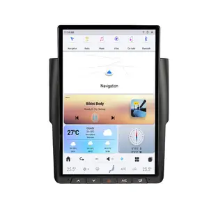 Tesla dikey dokunmatik ekran gps wifi ile 14.4 inç android 13 kafa ünitesi radyo Dodge Ram 2013-2019 için pano ekran