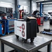 Nouvelle machine de nettoyage au laser à fibre HANTENCNC 300W, professionnelle, pour le bois, la pierre, l'élimination de la peinture, le traitement de l'oxyde, la restauration des métaux