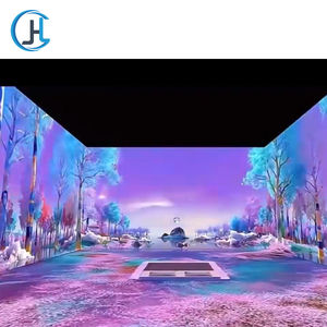 <span class=keywords><strong>Immersion</strong></span> Dining Experience Système de projection numérique immersif intérieur pour mur et sol de l'hôtel Restaurant Matériau métallique - Product Image 3