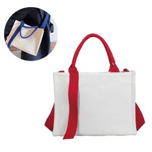 Custom <b>Canvas</b> <b>Bag</b> Streamer <b>Tote</b> Diagonal Shoulder logo Custom Hand <b>Canvas</b> <b>Bag</b> - Product Image 2