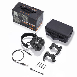 नई आगमन 22 डीबी इलेक्ट्रॉनिक सामरिक सुनवाई सुरक्षा हेडफ़ोन वायरलेस माइक्रोफोन विरोधी शोर पिकअप इयरमफ - Product Image 6