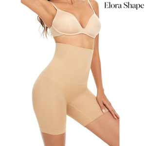 Pantaloncini Modellanti Senza Cuciture a Vita Alta Taglie Forti, Controllo <span class=keywords><strong>Pancia</strong></span>, Sollevamento Glutei, Anti-Arricciamento, Effetto Snellente, Intimo Modellante - Product Image 2