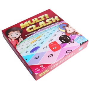 Gioco da Tavolo Strategico in Legno per l'Apprendimento della Matematica per Bambini, Giocattolo Educativo Multi-Clash per Bambini dai 7 Anni in Su, Insegnamento dell'Addizione - Product Image 1