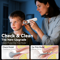 Caméra d'oreille intelligente visible Q13, appareil de nettoyage du conduit auditif numérique 1080P, otoscope numérique pour toute la famille