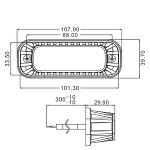 Led <strong>Bar</strong> Light Off Road Lights 4X4 High Beam Spot Dual Color Spot Flood Led Light <strong>Bar</strong> With Turn Signal - Product Image 3