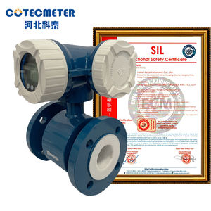 Oem Preço Barato Alta Precisão Digital Water <span class=keywords><strong>Flow</strong></span> Sensor Medidor Tipo 4-20ma Rs485 Medidor De Fluxo Eletromagnético para Águas Residuais Líquidas - Product Image 2