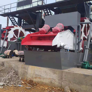 Laveuse de sable à roues à godets industrielle chinoise avec hydrocyclones, pour sable de chantier, à vendre - Product Image 6