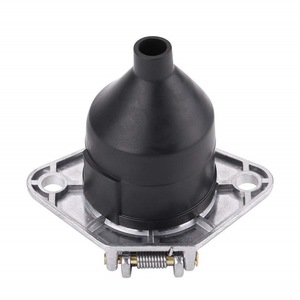 Conector Redondo de 7 Pines para Remolque ES2701S de Aleación de Aluminio IP66 12V con Cubierta para Uso en Caravanas y Embarcaciones - Product Image 4