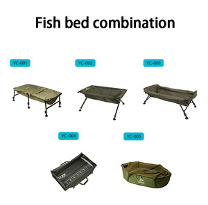 Cuna <span class=keywords><strong>de</strong></span> Pesca Plegable y Retráctil <span class=keywords><strong>de</strong></span> Tela Oxford Gruesa, Ajustable, con Patas para Lodo, para Desenganchar Carpas - Product Image 6