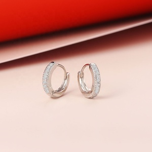 Online Party Fashion Jewellery Women Accessories Cubic Zirconia <strong>Small</strong> Circle Huggie <strong>Hoop</strong> <strong>Earrings</strong> - Product Image 4
