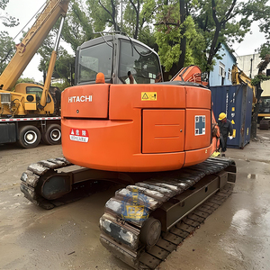 Escavadeira Hidráulica Usada HITACHI ZX75 Mini de 7,5 Toneladas com Giro Zero, ZX Zaxis 75 US ZX75US 7,5T para Estradas - Product Image 3