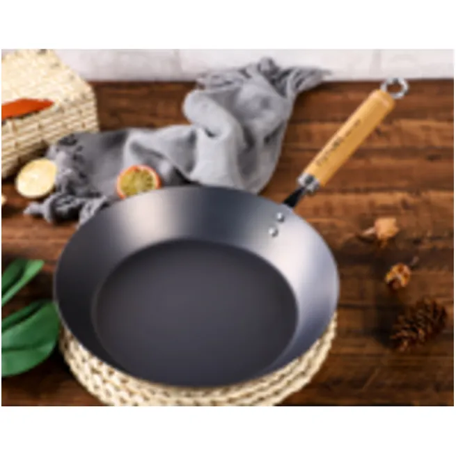 Kitchen utensils high purity iron nonstick frying pan stainless steel
