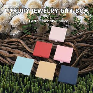 Cajas Cuadradas Ecológicas para Joyería y Relojes al por Mayor con Logotipo Estampado en Caliente, Asa y Grosor de 2mm, Se Aceptan Pedidos Personalizados - Product Image 2