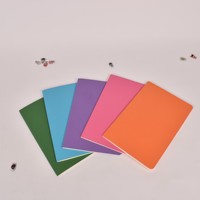 Carnet de notes couleur A5 / Cahier d'étudiant / Bloc-notes A6 à feuilles mobiles pour réunions d'entreprise / Bloc-notes couleur Morandi – Idéal comme cadeau